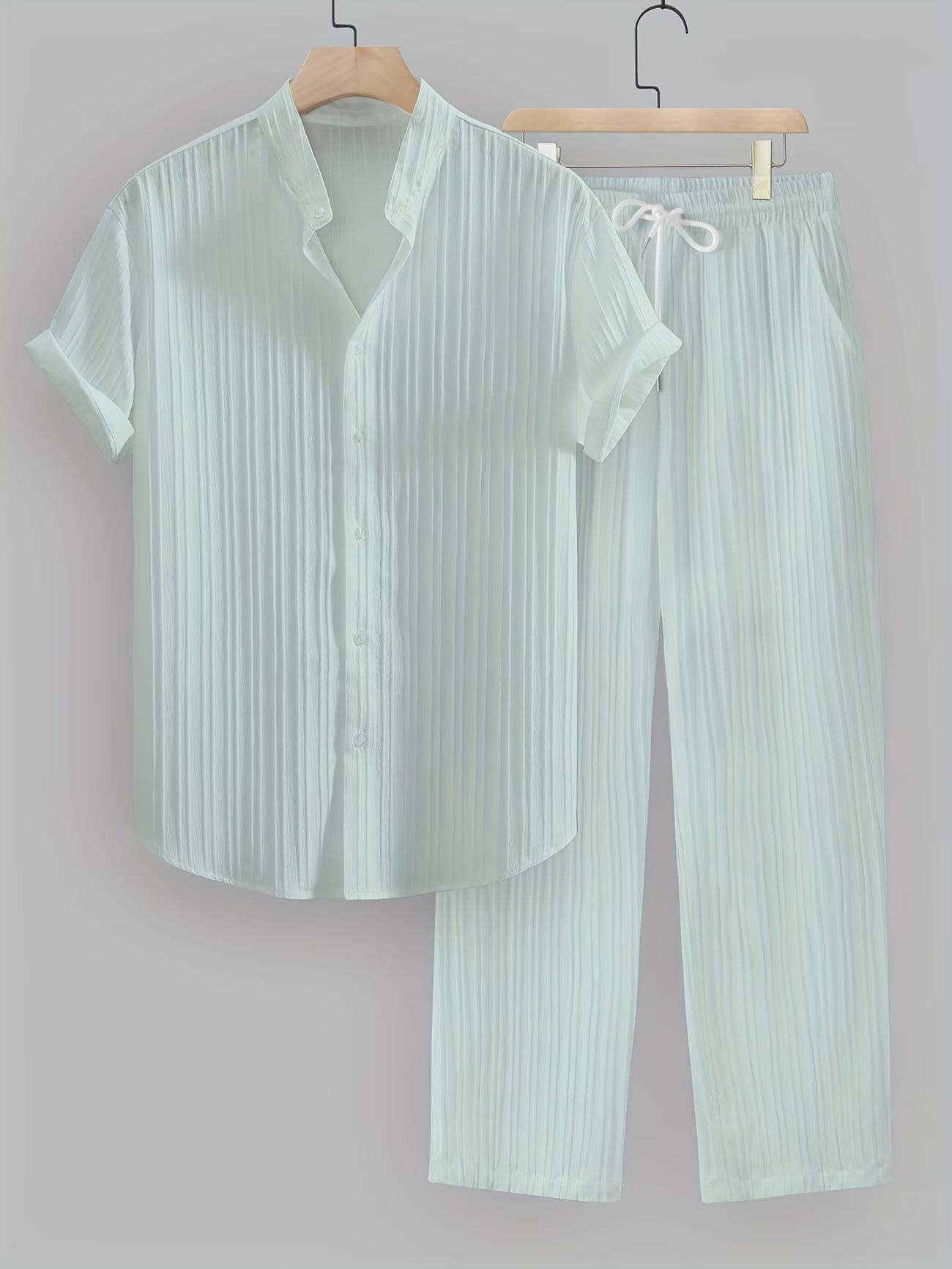 MEN'S SUMMER STRIPED 2PCS